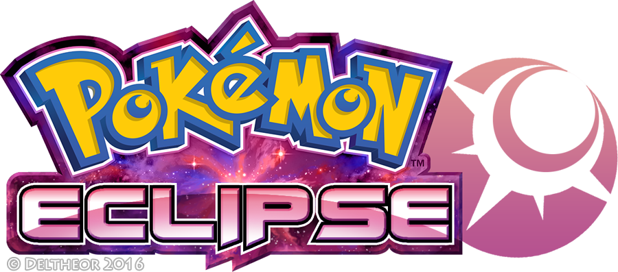 Eclipse Clipart Moon Logo - Pokemon Sun And Moon (900x397)