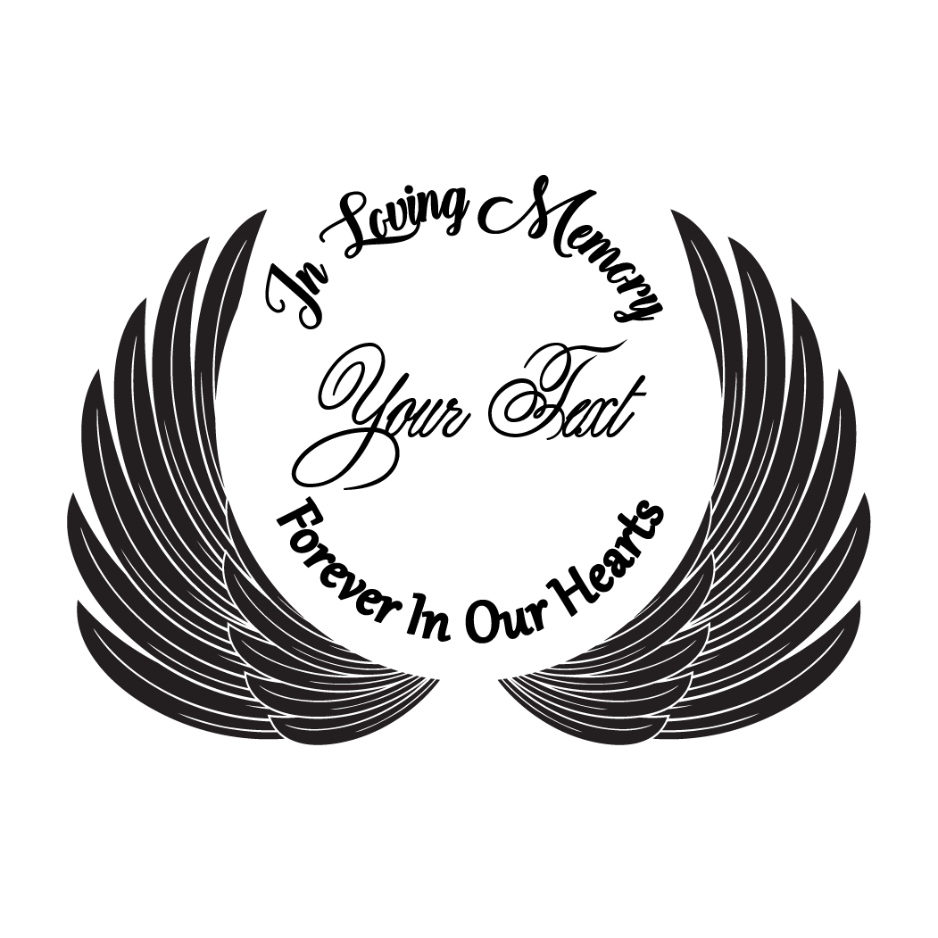 In Loving Memory Circle Border In Loving Memory (1051x1051) Png