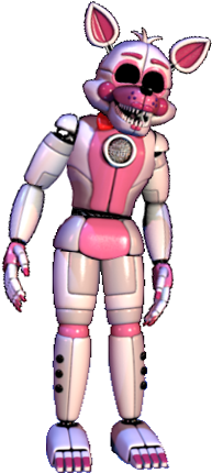 Fun Time Clipart - Fnaf Scooped Funtime Foxy (480x480)