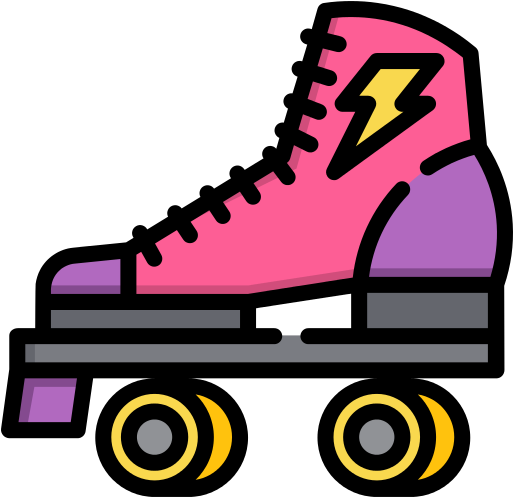 Roller Skate Skater Png File - Quad Skates (512x512)