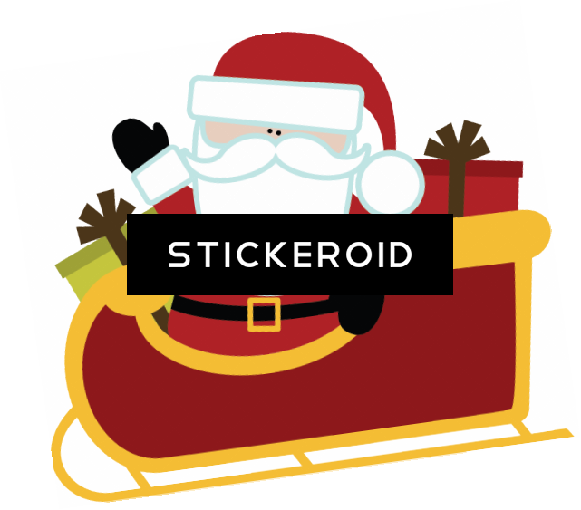 Santa Sleigh Holidays - Santa Claus (641x563)