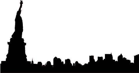 Clipart Transparent Library Backgrounds Full Quality - Free Vector Skyline (480x480)