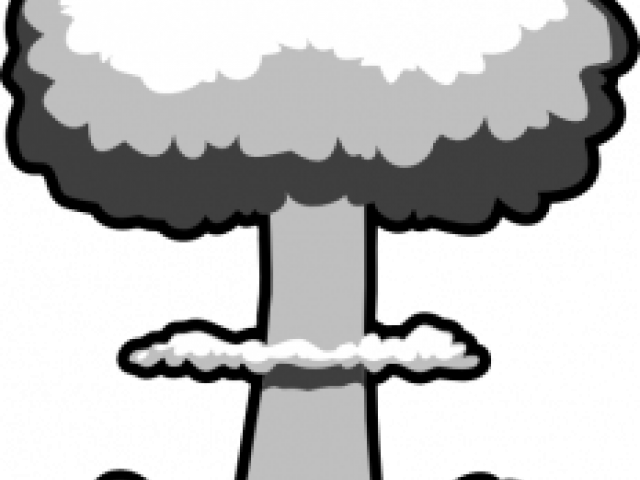 Explosions Clipart File - Nuclear Mushroom Cloud Clipart (640x480)