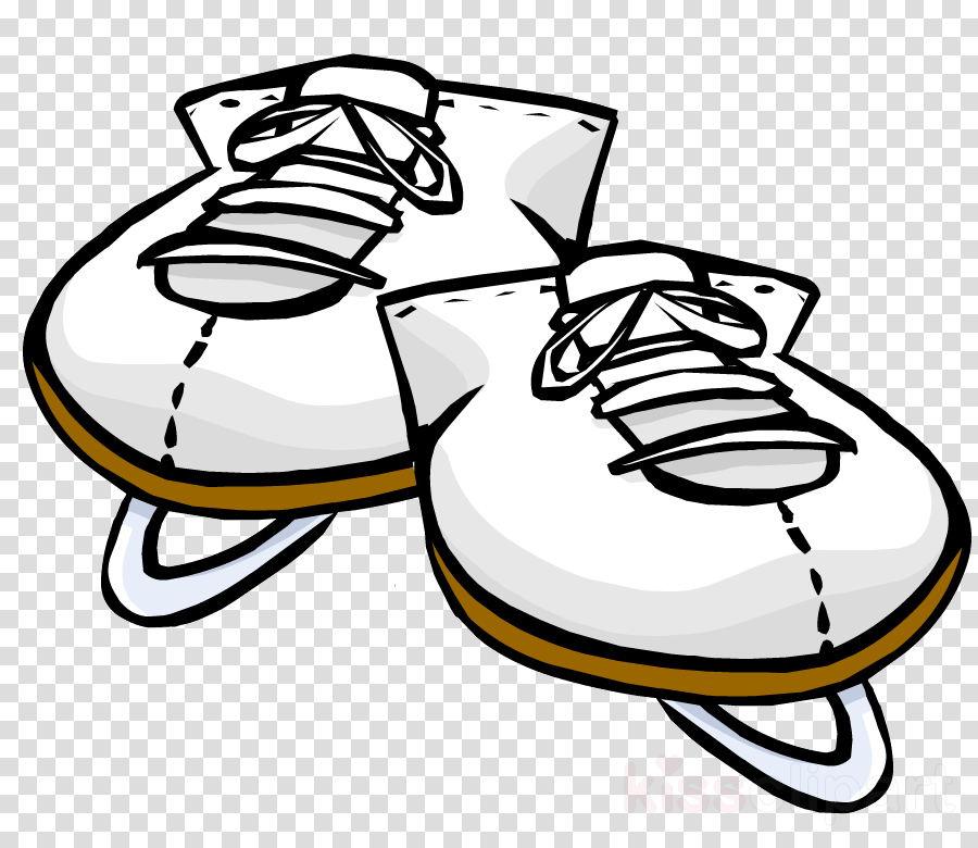 Clip Art Clipart Quad Skates Ice Skates Clip Art - Ice Skate (900x780)