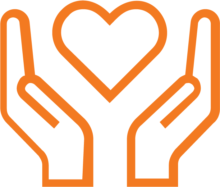Physical Education - Hand With Heart Icon (835x835)