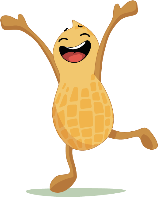 Nut Clipart Circus Peanuts - Dance (833x833)