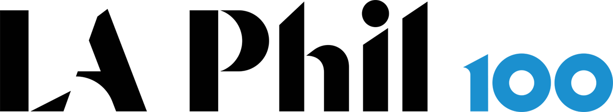 Expectations Have Been Rather High For The Los Angeles - La Phil 100 Logo (1200x219)