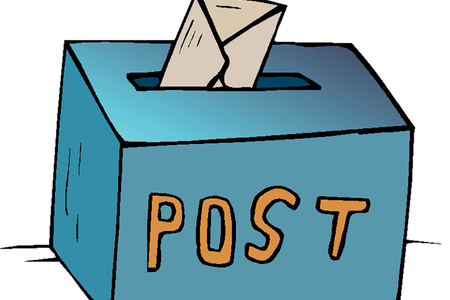 Picture Library Box Tops Clipart - Mail (450x300)