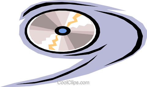 Cd-rom Disk Royalty Free Vector Clip Art Illustration - Compact Disc (480x284)
