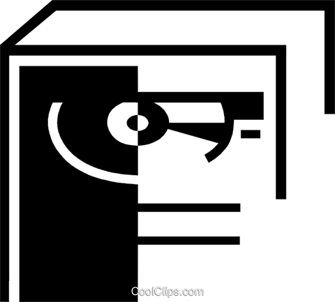 Cd-rom Drive Royalty Free Vector Clip Art Illustration - Circle (480x433)