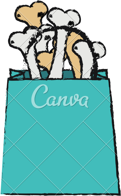 Dog Treats Sketch - Illustration (800x800)