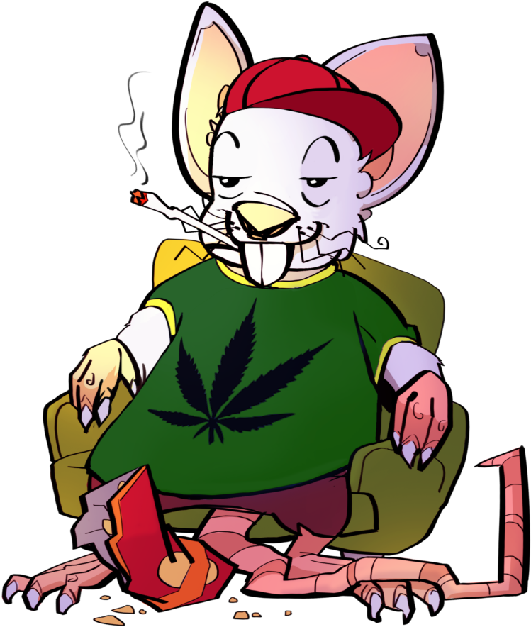 Smoking Marijuana May Actually Make You Lazy, Suggests - Cartoon (838x1000)