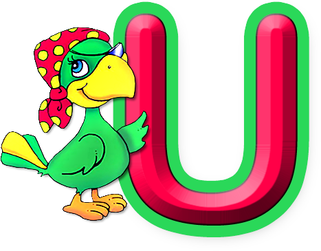 B *✿* Alphabet Loro Pirata - Pirate Bird (467x365)