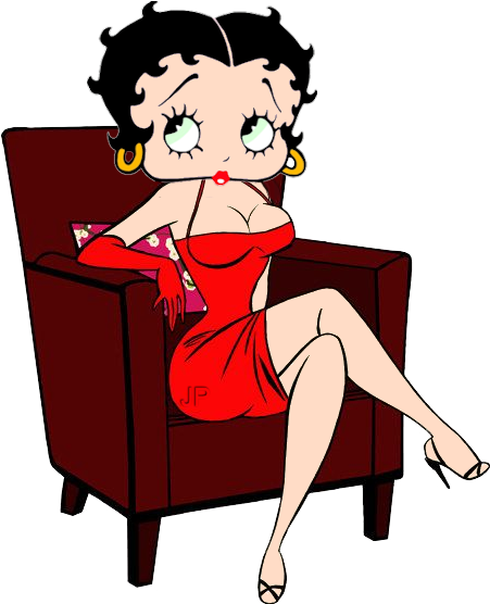 Betty Boop - Betty Boop Cheerleader (506x597)