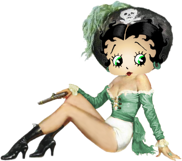 Betty Boop Black Betty Boop, Betty Boop Pictures, Gifs, - 50s Pin Up Calendar (616x525)