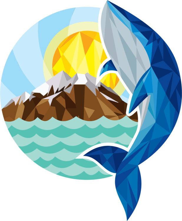 Fish Character Marine Mammal Microsoft Azure - Whales (618x750)