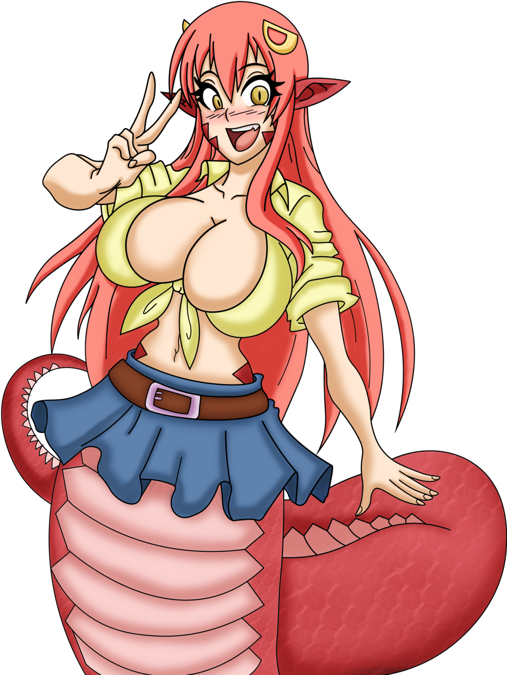 27 Best Monster Girls Images On Pinterest - Witchking00 Mia (1024x1437)