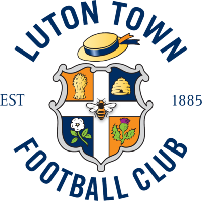 Luton Town Fc - Luton Town Fc Badge (400x398)