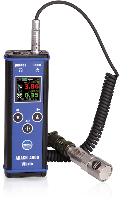 The A4900 Vibrio M Device Allows You To Perform All - Adash Vibration Analyzer (432x687)