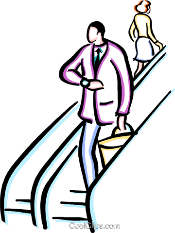 Man Looking At His Watch Royalty Free Vector Clip Art - Rovnomerný Pohyb V Praxi (360x480)