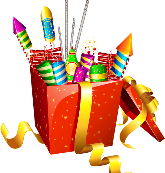 Gift Boxes - Diwali Crackers Images Png (570x570)