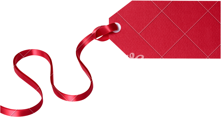 Red Gift Tag - Red Gift Tag (800x533)