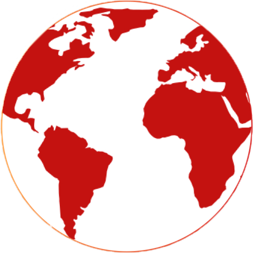 Learning Deployed To 120 Countries Across The Globe - World Map Outline Vector Royalty Free (505x502)