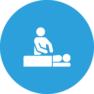 Massage Therapy Nyc - Blue Statistics Icon Png (400x400)