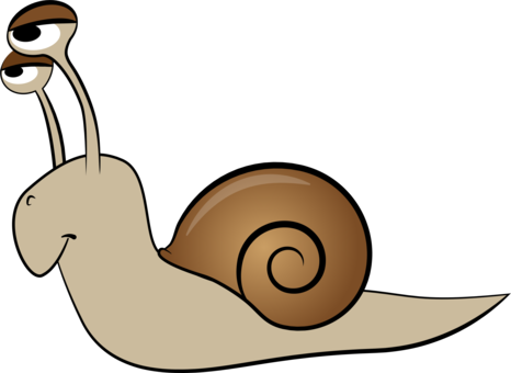 Image Royalty Free Download Seashell Computer Icons - Snail Cartoon (466x340)