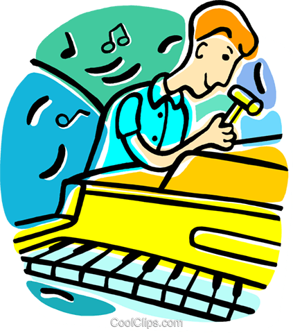 Jpg Freeuse Download At Getdrawings Com For Personal - Piano Tuner Clipart (423x480)