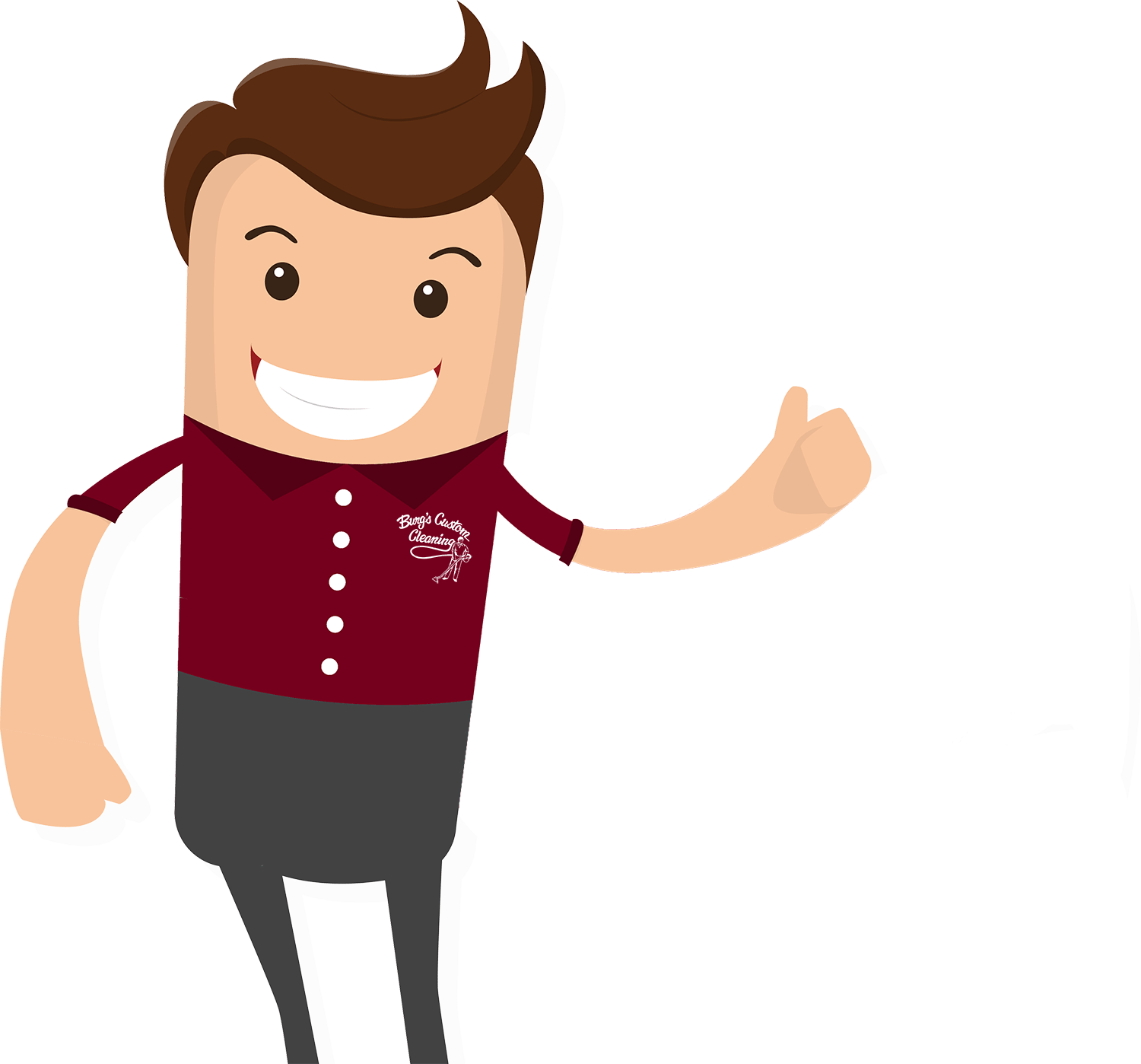 Burg S Custom Cleaning Request A Quote - Cartoon (1500x1398)