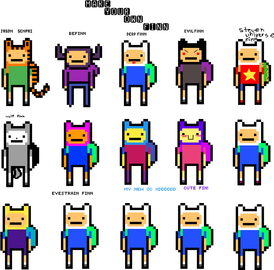 Make Your Own Finn - Make Your Own Finn (1000x1000)