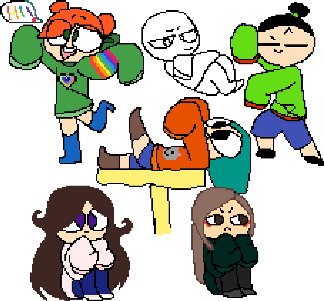 Make Your Own Character - Cartoon (1180x1070)