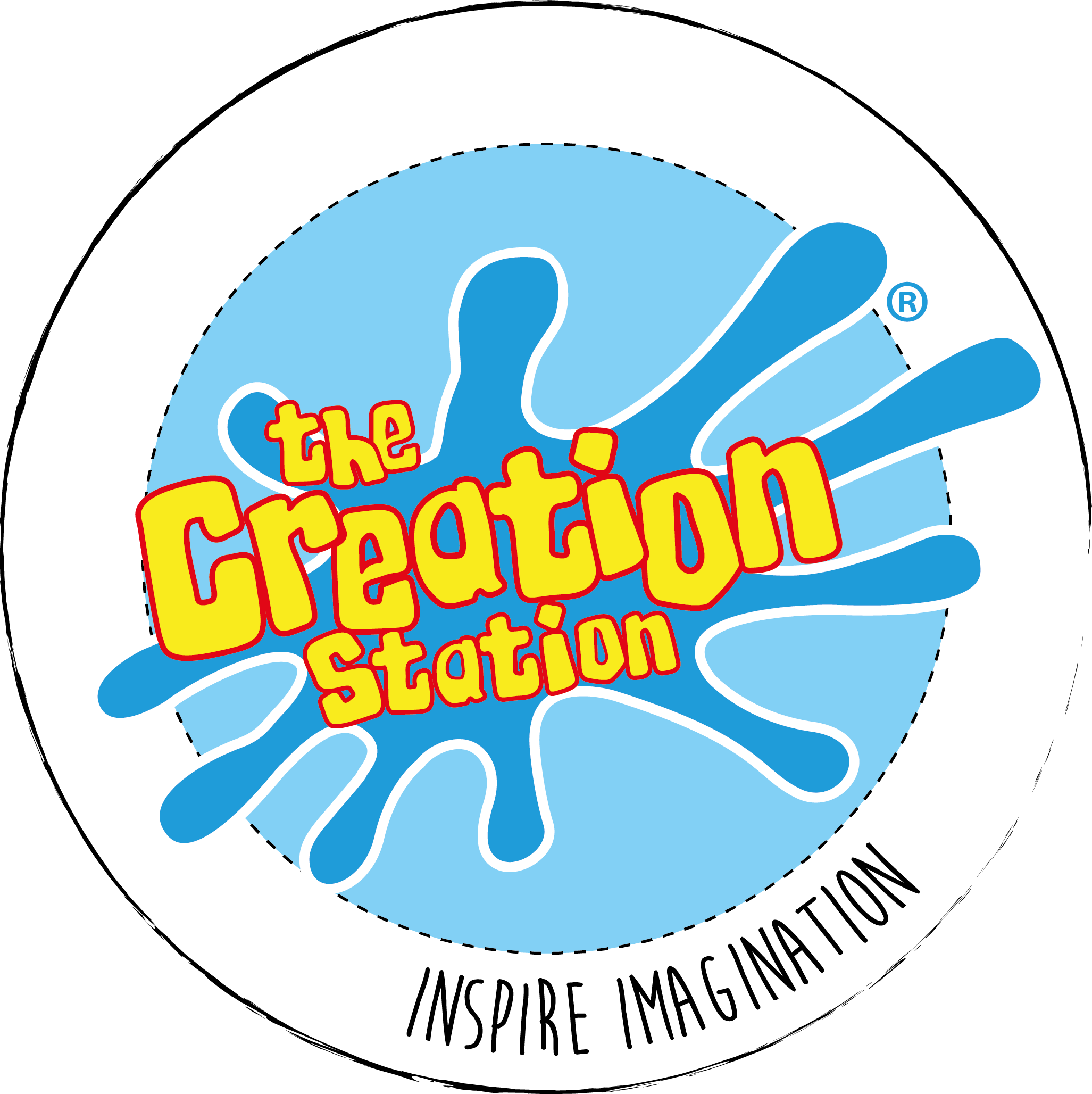 Keep Your Children Entertained While Your Partner Explores - Creation Station Logo (2053x2056)