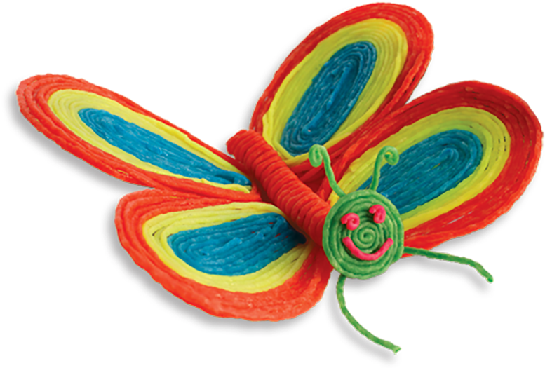 Butterfly Crafts For Kids - Wikki Stix - Alphabet Card Set (with 36 Wikki Stix) (800x800)