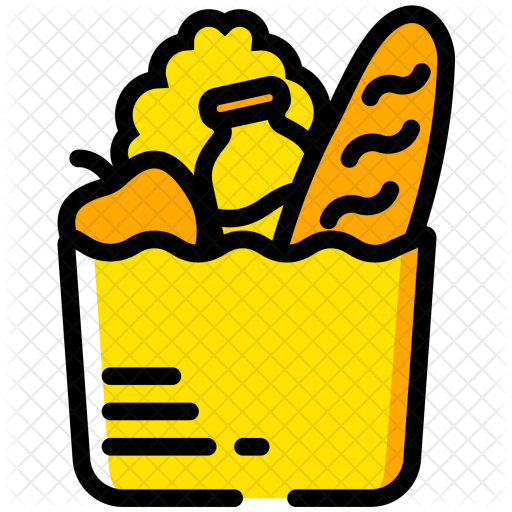 Vector Freeuse Free Groceries Icon Download Shopping - Vector Freeuse Free Groceries Icon Download Shopping (512x512)