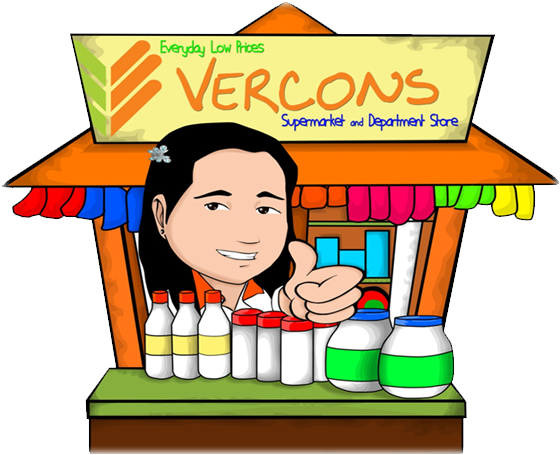 Clipart Library Stock Sss Convention Sarisari - Sari Sari Store Clipart (576x576)