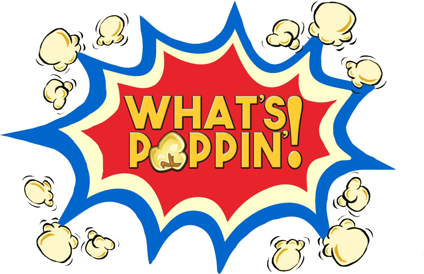 Shop Clipart Establishment - What's Poppin (1500x1072)