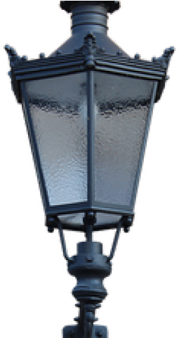 Lamp Post Clipart Park Light - Street Light (640x480)