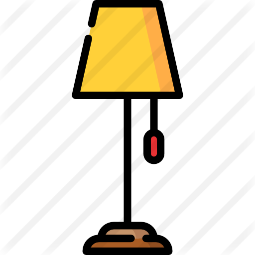 Lamp Post Free Icon - Desk Lamp (512x512)