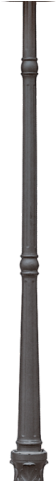 Lamp Post Clipart Light Pole - Canudo De Papel Png (640x480)
