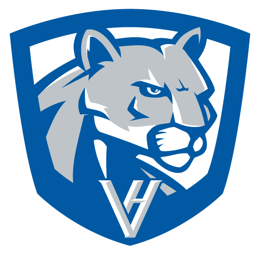Cougar Clipart Track And Field - Vernon Hills High School Logo (512x502)