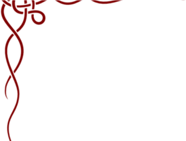 Vines Clipart Celtic - Borda Convite Casamento Png (640x480)