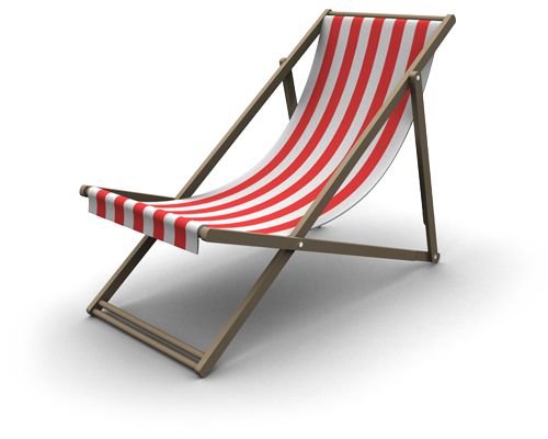 Pool Chairs Png - Swimming Pool Chair Png (500x400)