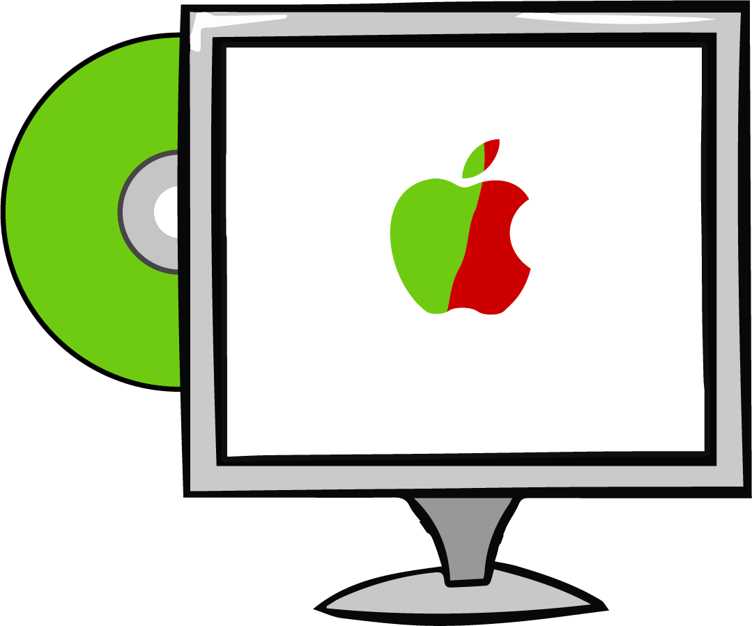 Macbook Clipart Mac Desktop - Software (1079x898)