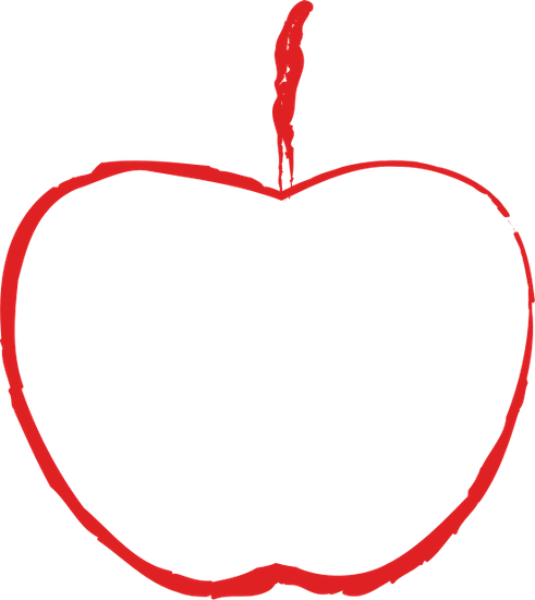Drawn Macbook Heart Clipart - Heart (491x550)