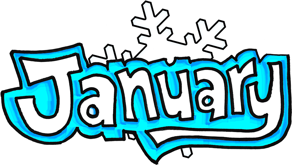 January - January Png (1051x576)
