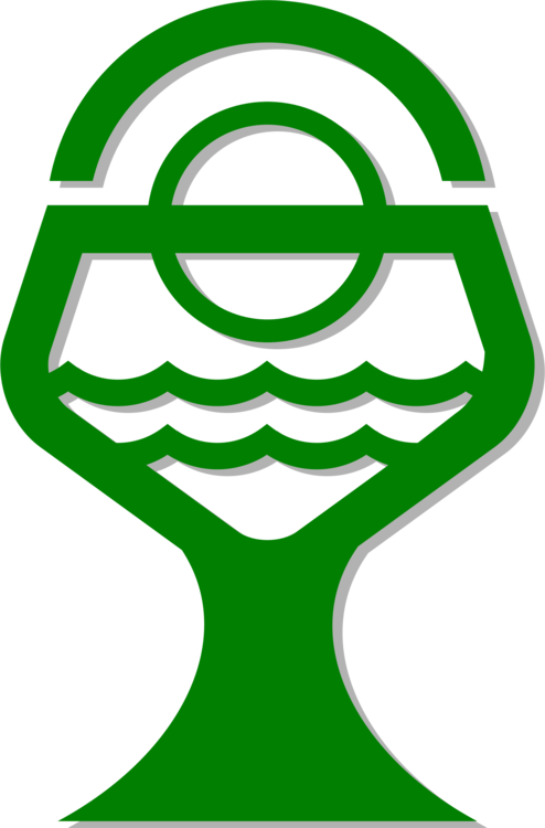 Chalice Wicca Symbol Green - Symbol (494x750)