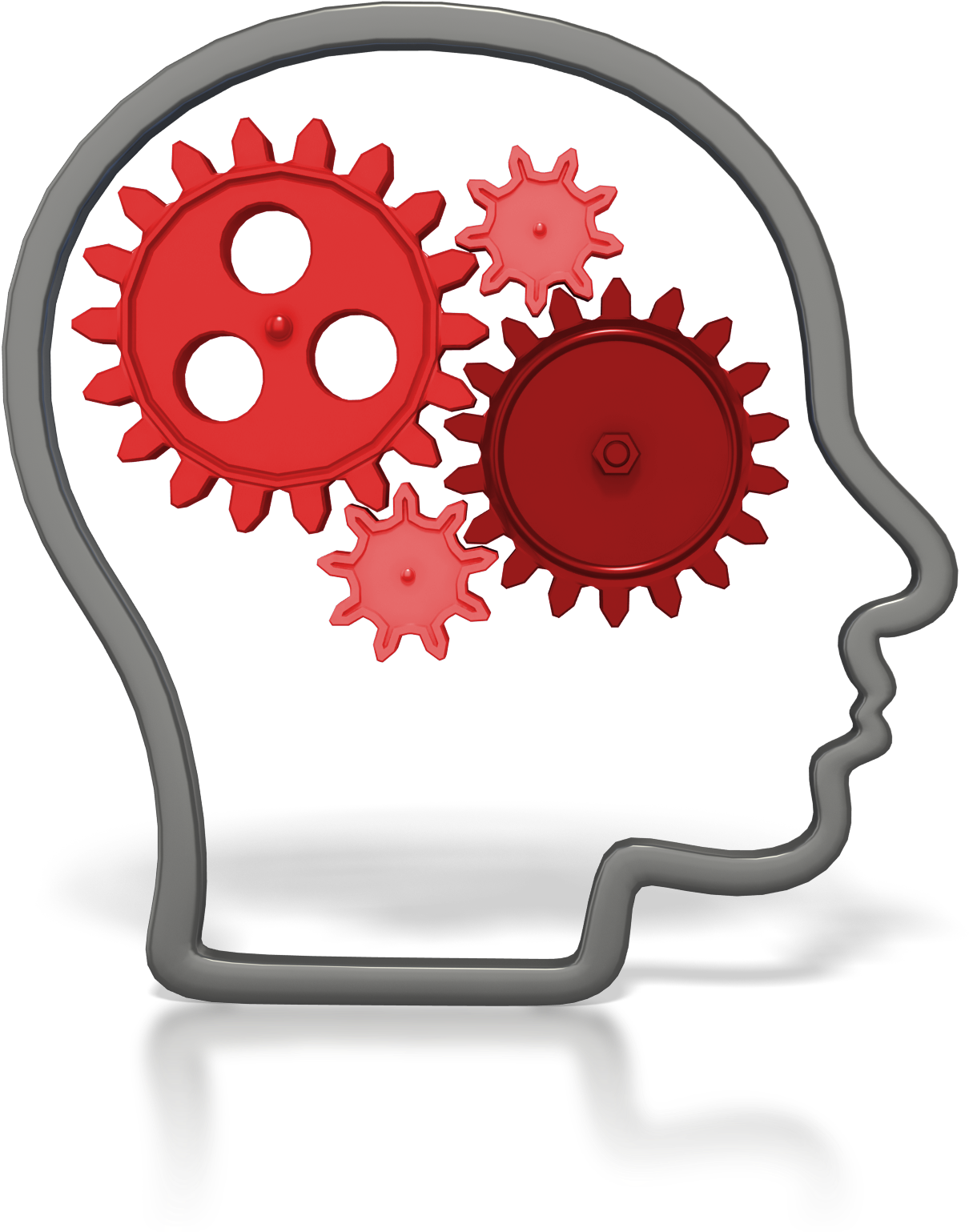 Smarter Mechatronics Power Transmission - Brain Clip Art (1280x1600)