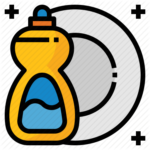Banner Free Library Cleaning By Nhorphai Liquid Plates - Transparent Wash Dishes Icon (512x512)